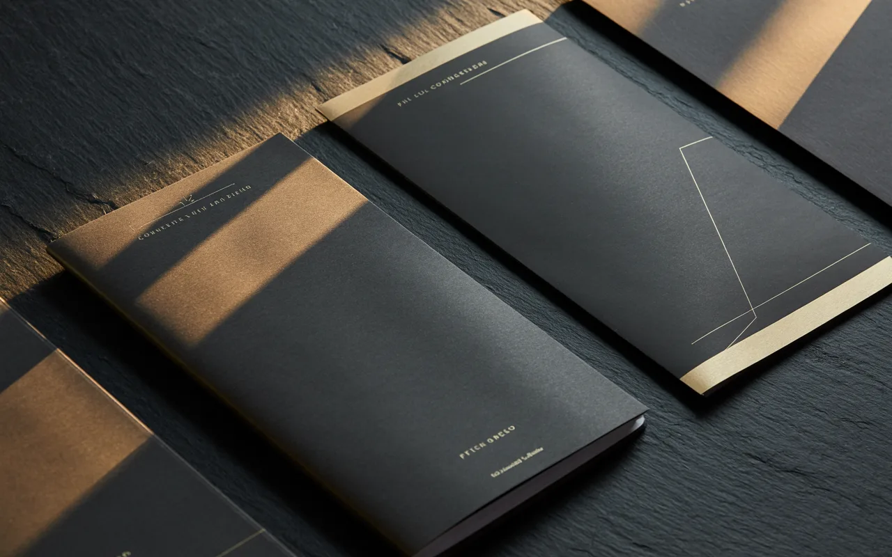 Premium brand collateral and stationery